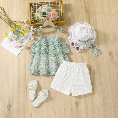 Summer Girl's Suspenders - Cute Fashion for Ages 3-8