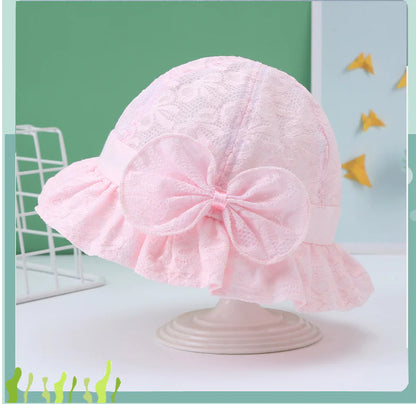 Spring Lace Baby Hat for 0-12 Months