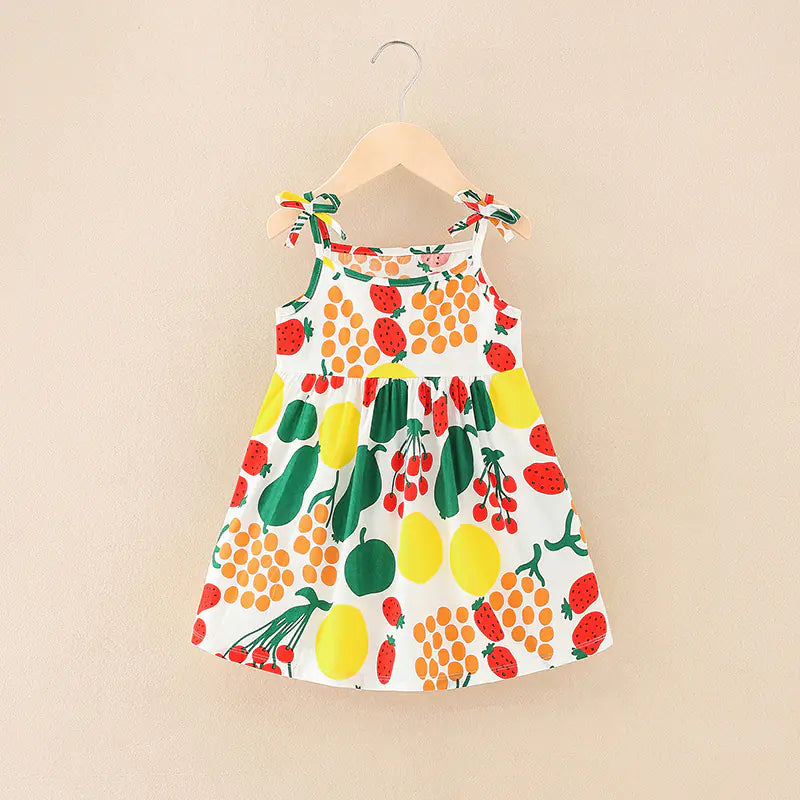 2024 Summer Girls' Floral Princess Dress (New Style)