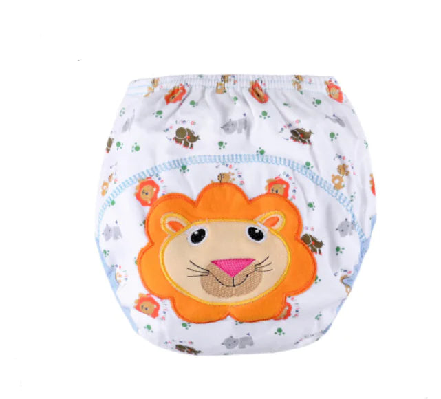 Cartoon Baby Training Pants, Washable Cotton Diapers