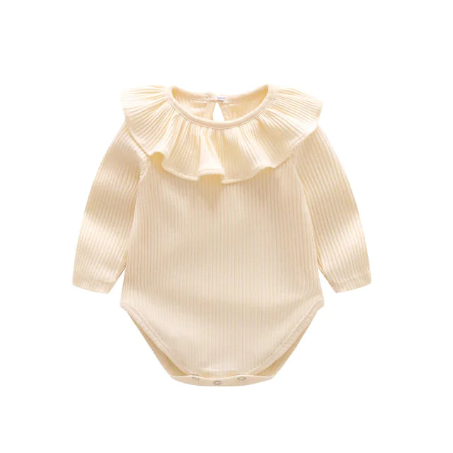 Newborn Baby Girl Romper with Candy Ruffles Outfit