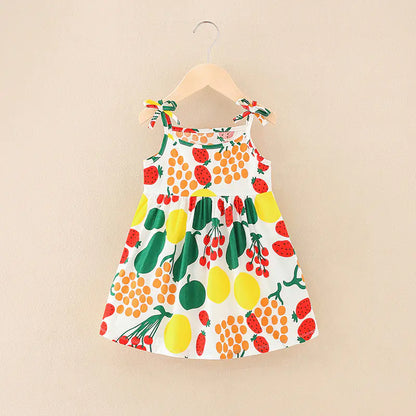 2024 Summer Girls' Floral Princess Dress (New Style)