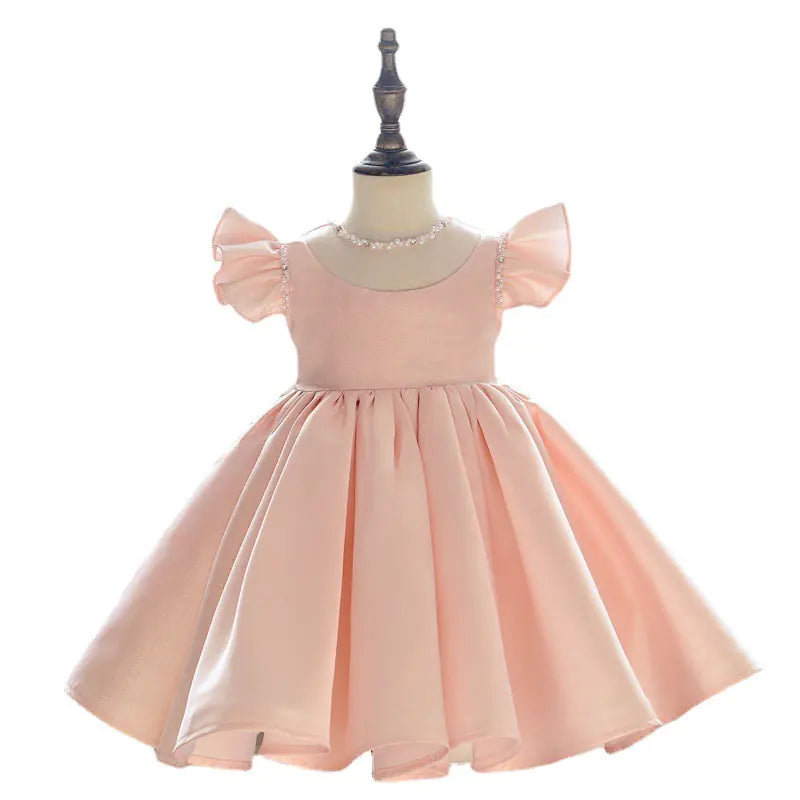 Flower Girl Dress for Baby's First Birthday Evening