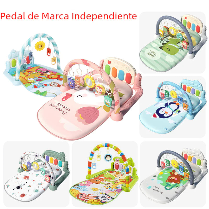 Baby Gym Play Mat with Music Piano for Infants