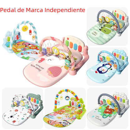 Baby Gym Play Mat with Music Piano for Infants