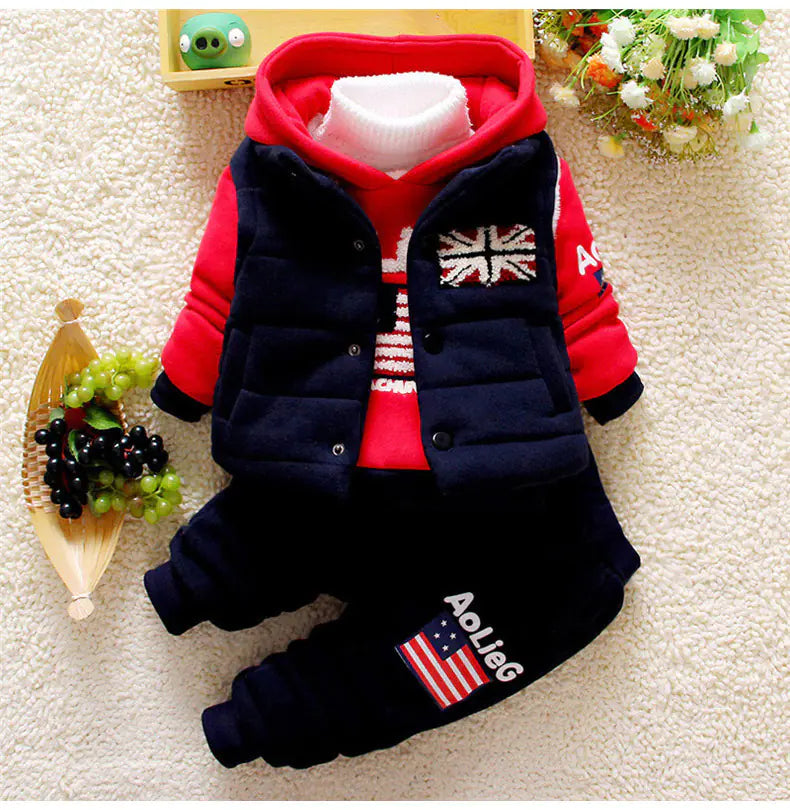 Autumn Winter Baby Clothes Set for Boys and Girls