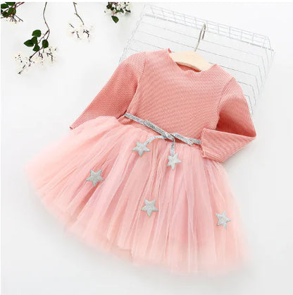 Kawaii Autumn Princess Dress for Little Girls