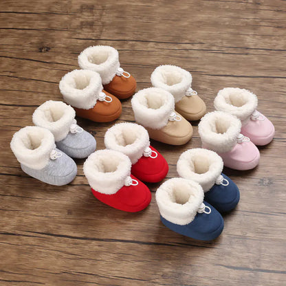 Baby Winter Step Shoes for 0-1 Year Olds (Thick Velvet)