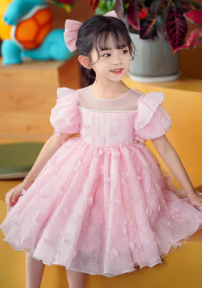 Children's Mesh Princess Dress for Girls