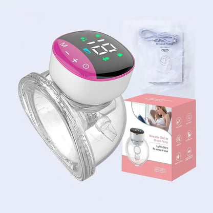 Hands-free Portable Wearable Electric Milk Storage Device