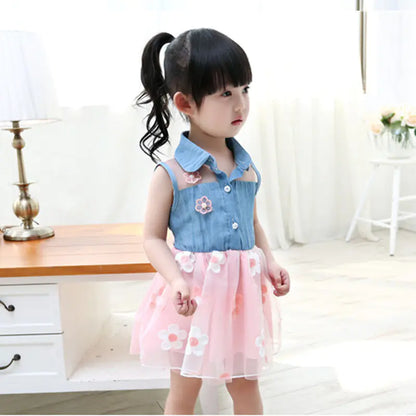 Children's Clothing, Dress, Denim Skirt
