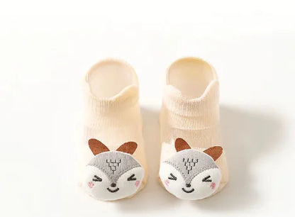 Breathable Cartoon Baby Socks for 1-3 Years Old