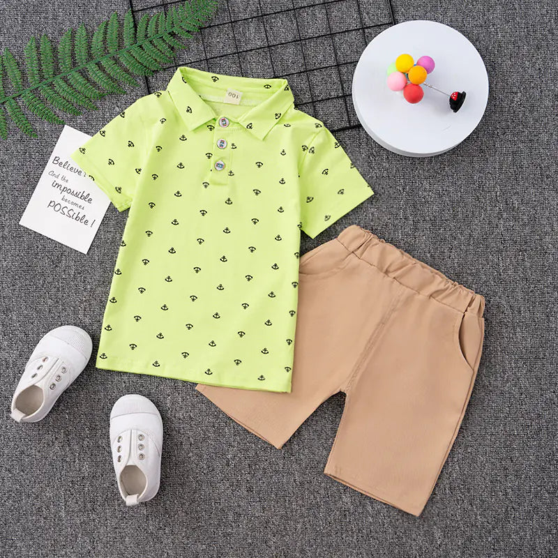 Kids' Short Sleeve Outfit - Toddler Two-Piece Set