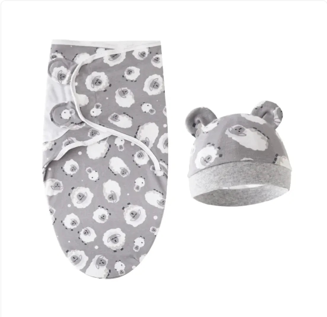 Newborn Baby Cotton Swaddle Blanket