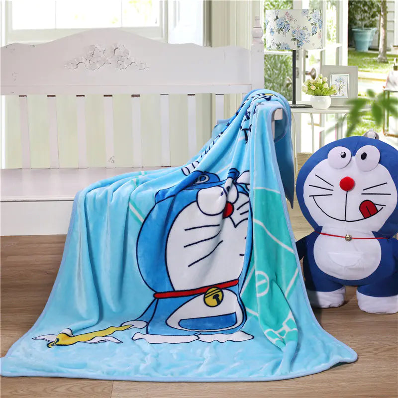 Cartoon Nursery Nap Blanket for Infants and Toddlers