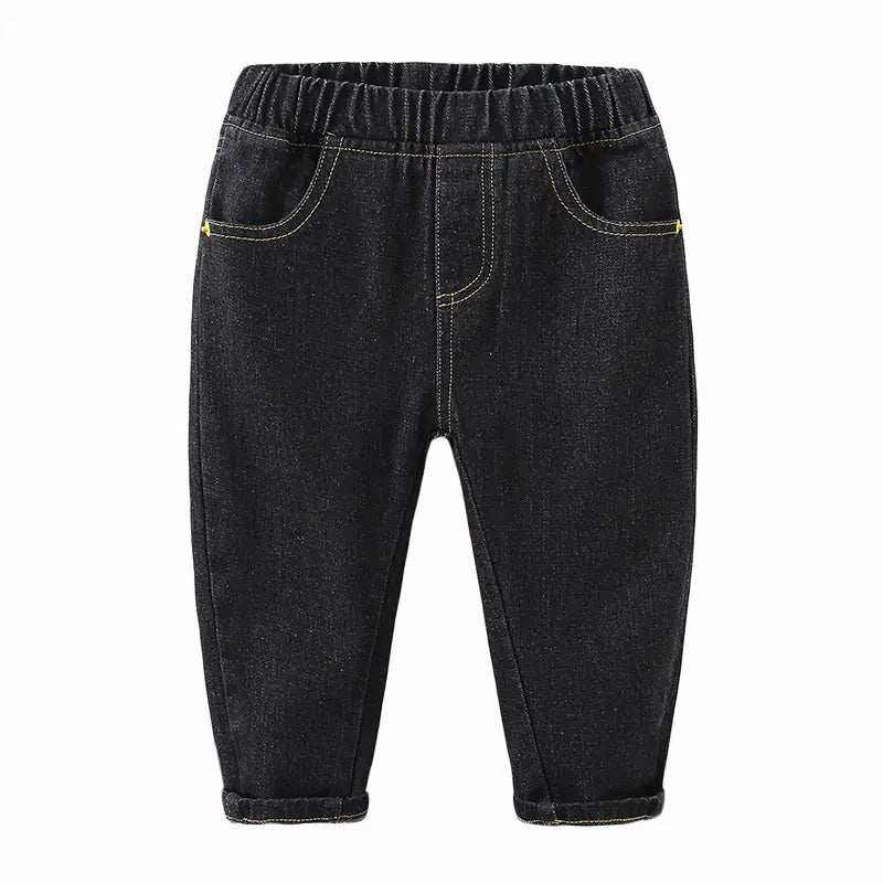 Boys' Casual Long Jeans for Spring and Autumn