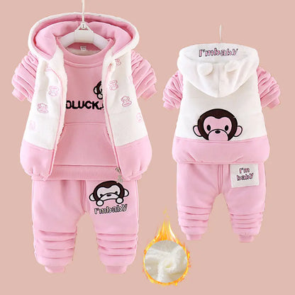 Autumn Winter Baby Clothes Set for Boys and Girls