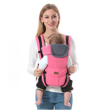 Cotton Baby Carrier Backpack for Infants and Toddlers