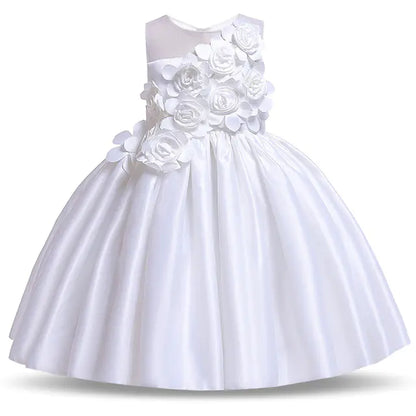 Elegant Summer Party Dress for Baby Girls (Ages 3-10)