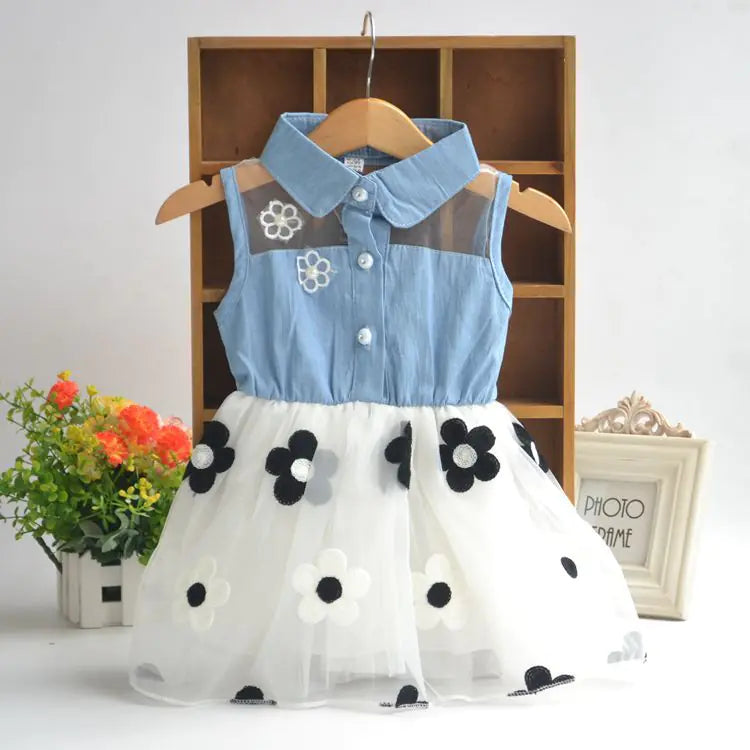 Children's Clothing, Dress, Denim Skirt