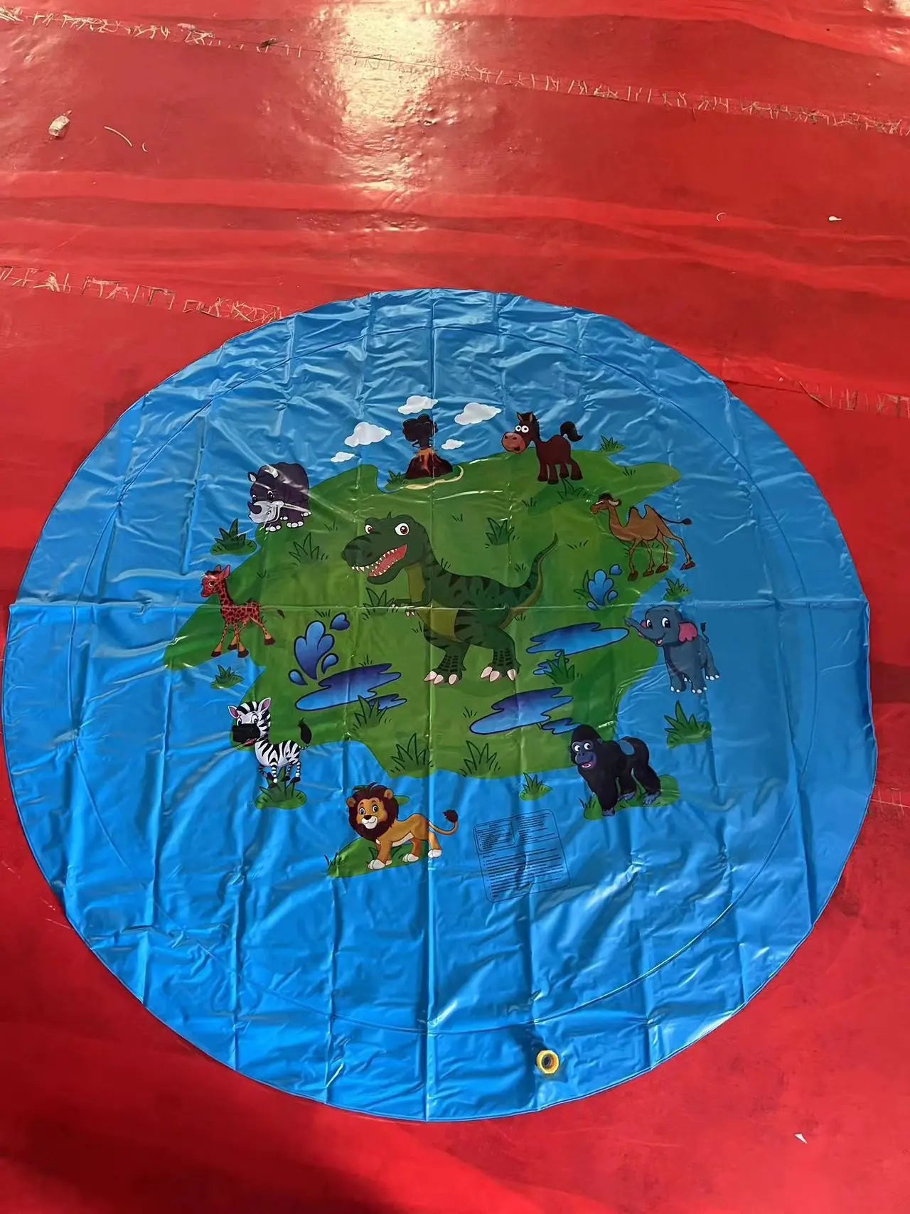 PVC Sprinkler Mat 170cm for Kids Outdoor Play