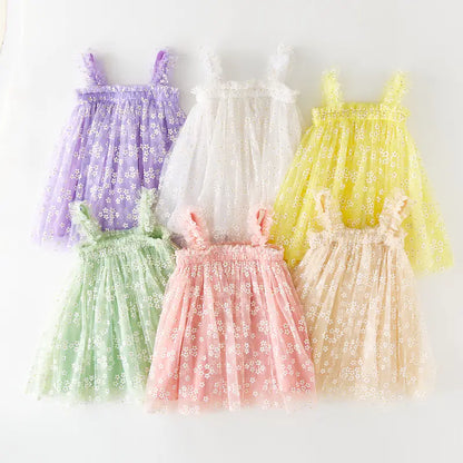 Summer Baby Girls' Sweet Tulle Dress Wholesale