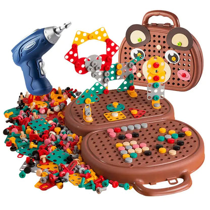 Montessori Pretend Play Toolbox for Kids Age 3+