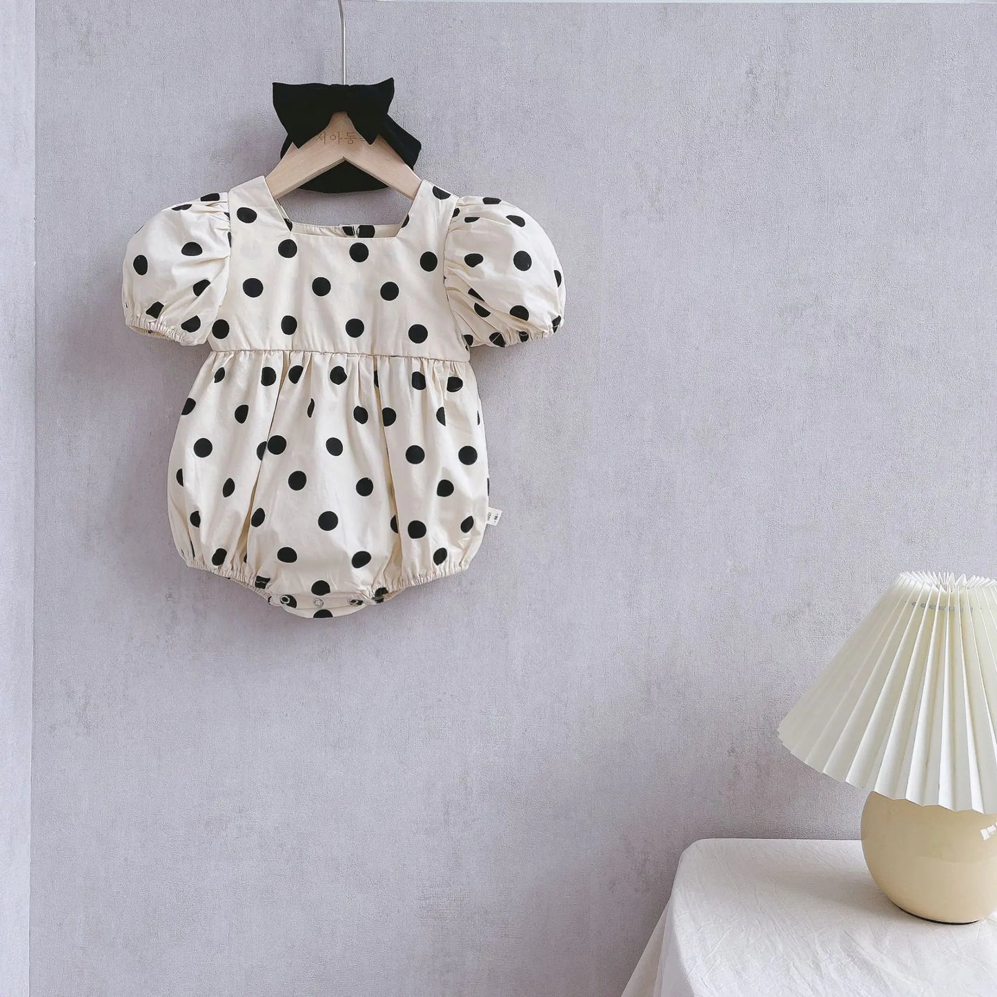 Cute Summer Cotton Princess Romper for Baby Girls