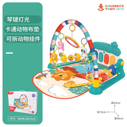 Baby Gym Play Mat with Music Piano for Infants