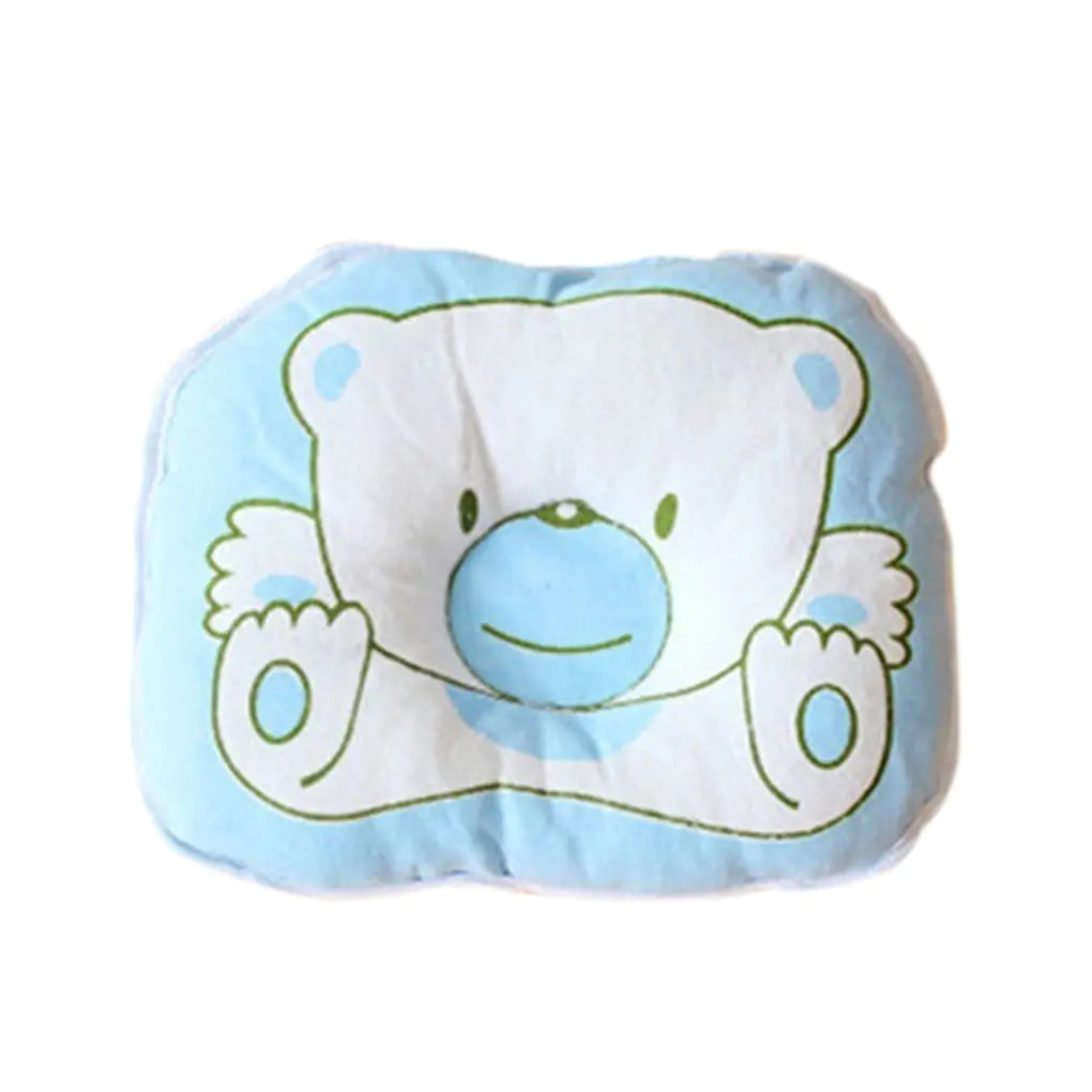 Newborn Baby Bear Soft Cotton Side Sleeping Pillow