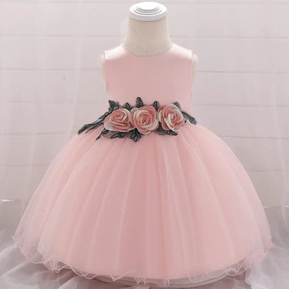 Baby Dress - Infant Tulle Princess Gown for Parties
