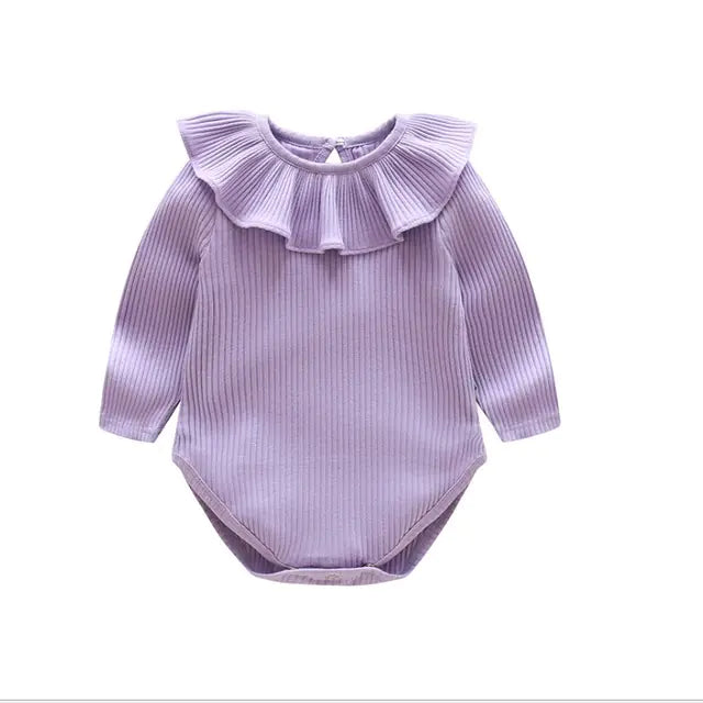 Newborn Baby Girl Romper with Candy Ruffles Outfit