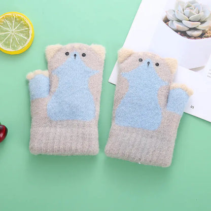 Baby Bags with Plush Touch Screen Gloves for Ages 3-5