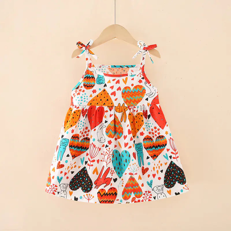 2024 Summer Girls' Floral Princess Dress (New Style)