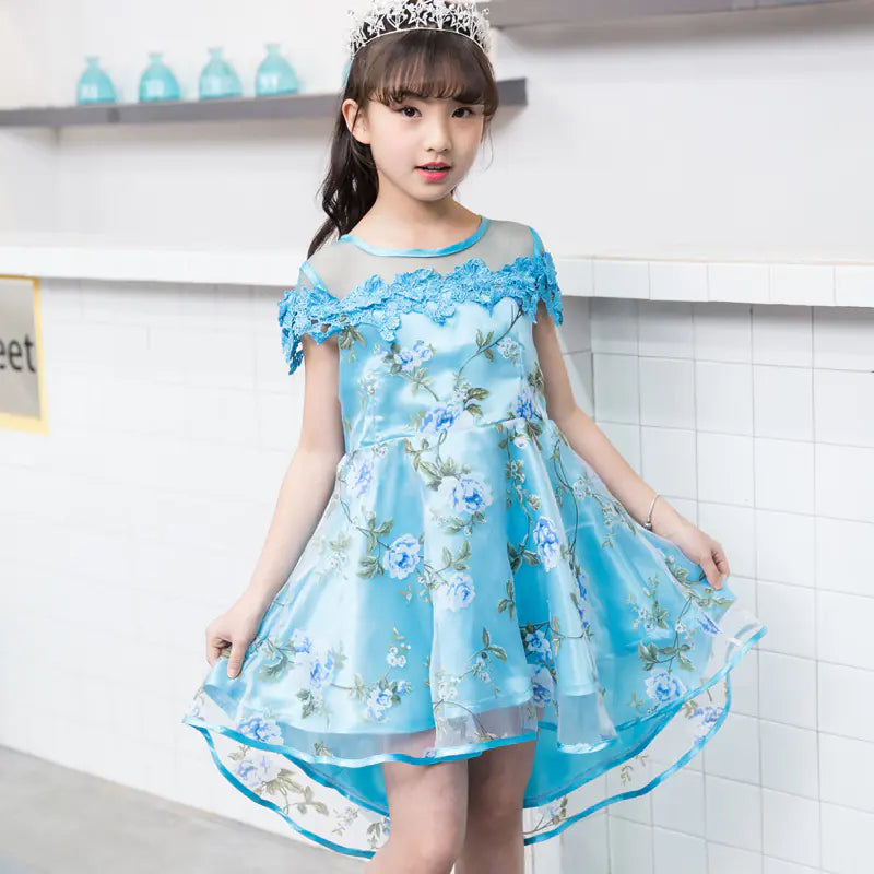 Girls Summer Princess Dress - New European Style