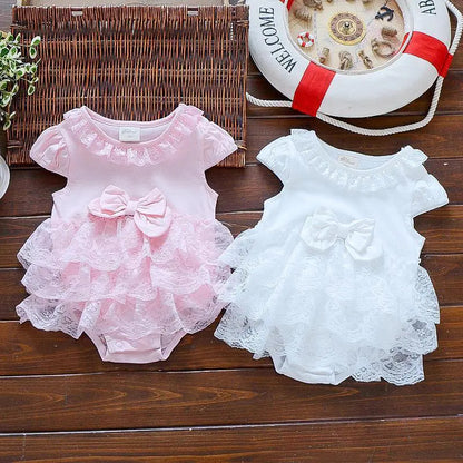 Newborn Baby Cotton Full Moon Dress and Skirt