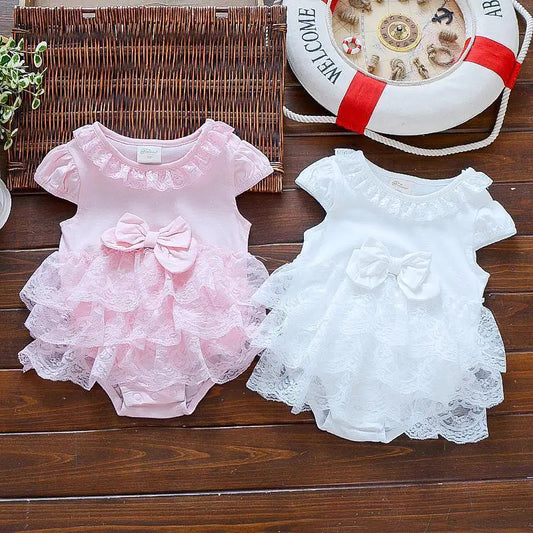 Newborn Baby Cotton Full Moon Dress and Skirt