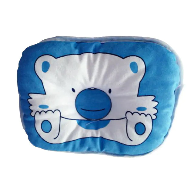 Newborn Baby Bear Soft Cotton Side Sleeping Pillow