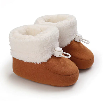 Baby Winter Step Shoes for 0-1 Year Olds (Thick Velvet)