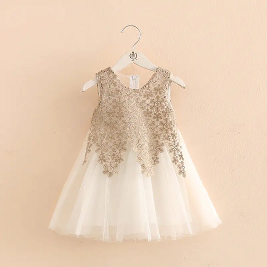 Baby Girls' Sleeveless Tulle Dress - 2020 Collection