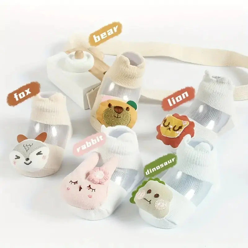 Breathable Cartoon Baby Socks for 1-3 Years Old