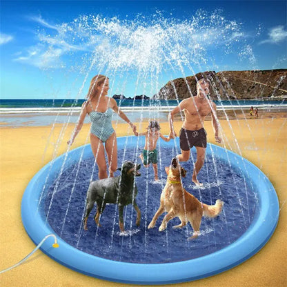 PVC Sprinkler Mat 170cm for Kids Outdoor Play
