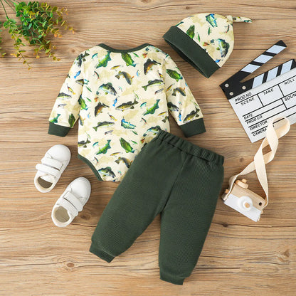 2023 Spring Autumn Cute Baby Leisure Outfit Set