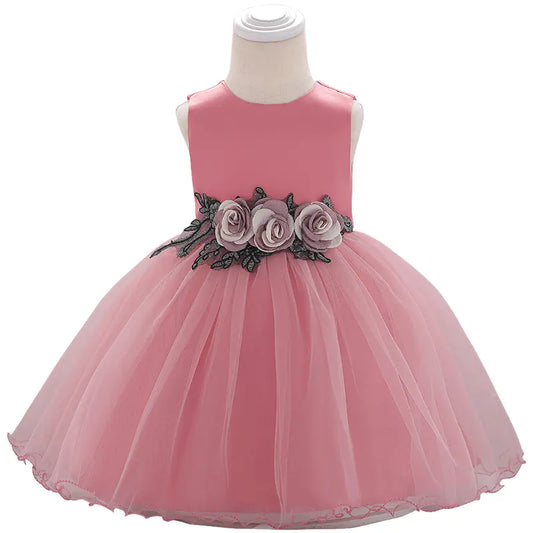 Baby Dress - Infant Tulle Princess Gown for Parties