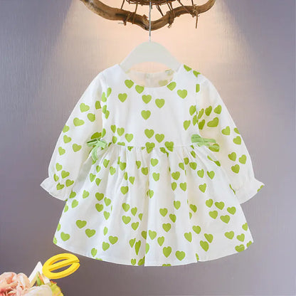 Western-Style Dress Skirt for Baby Girls