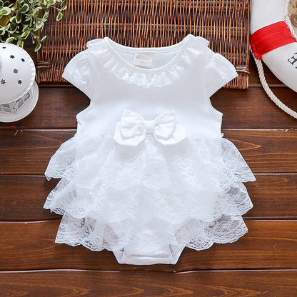 Newborn Baby Cotton Full Moon Dress and Skirt