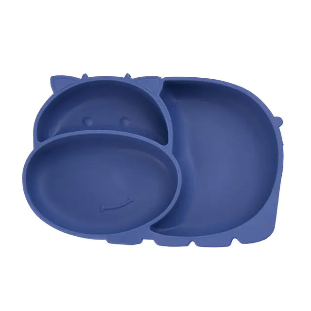 Silicone Dinner Plate for Infants and Toddlers