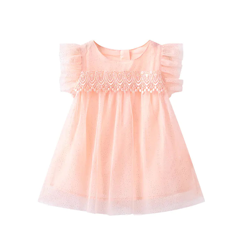 Summer Girls' Dress - Princess Tulle Chiffon Sleeveless