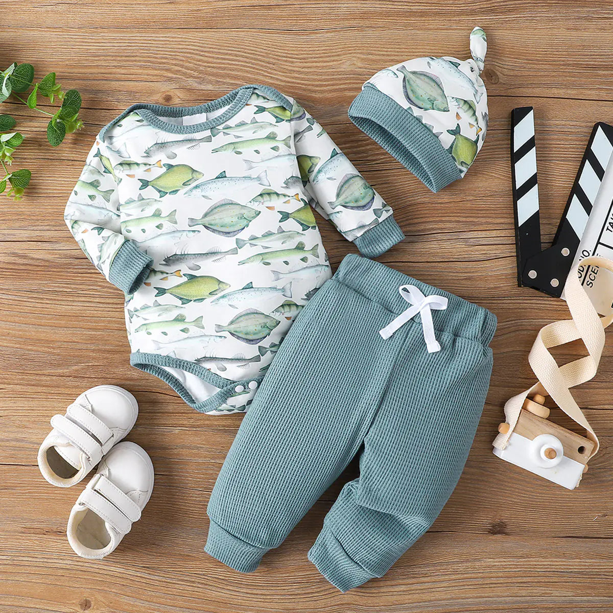 2023 Spring Autumn Cute Baby Leisure Outfit Set