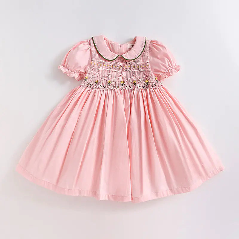 Handmade Embroidered Summer Princess Dress for Kids